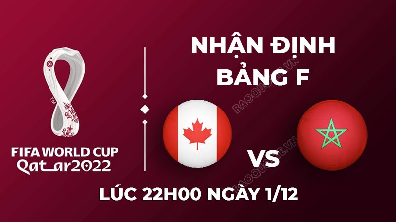 Soi kèo cùng may88club trận bảng F WC2022: Canada – Ma rốc, 22h ngày 01/12/2022