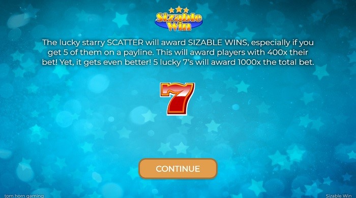 giới thiệu slot game Sizable Win