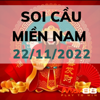 Soi cầu Miền Nam ngày 22/11/2022 cùng may88vip