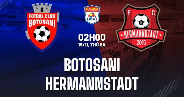 Tổng quan trận đấu Botosani vs Hermanstadta cùng may88 lúc 2h ngày 15/11/2022