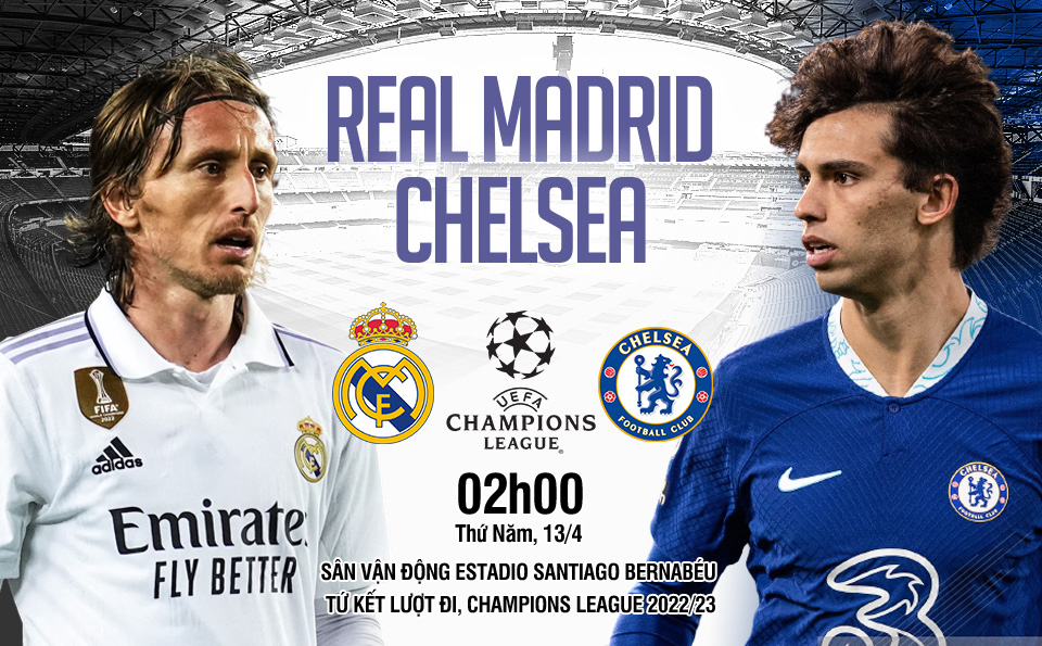 Soi kèo May88: Real Madrid vs Chelsea, 13/4, Champions League